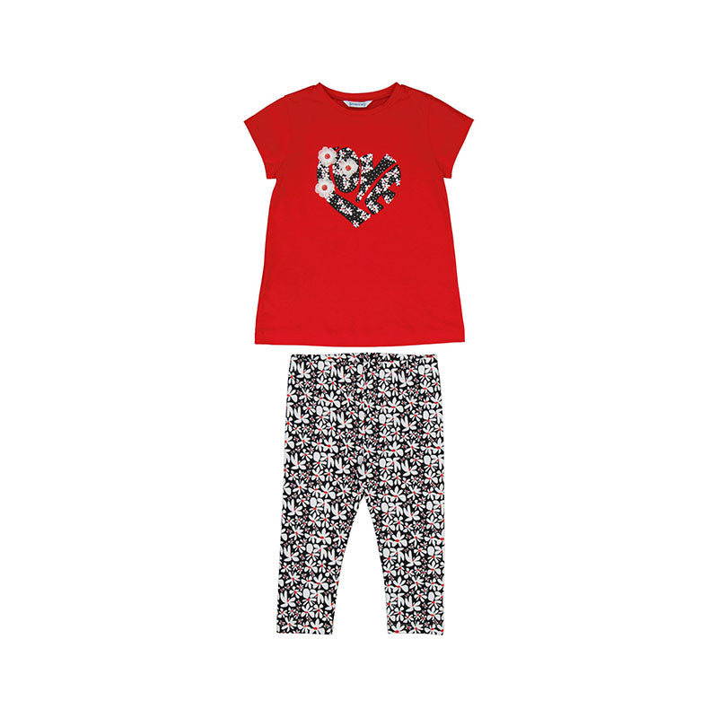 Comp.leggings stampato